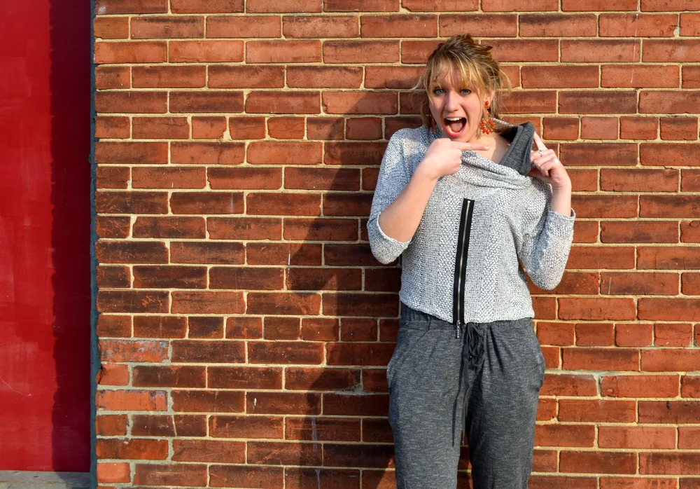 Layering a Jump Suit for Spring