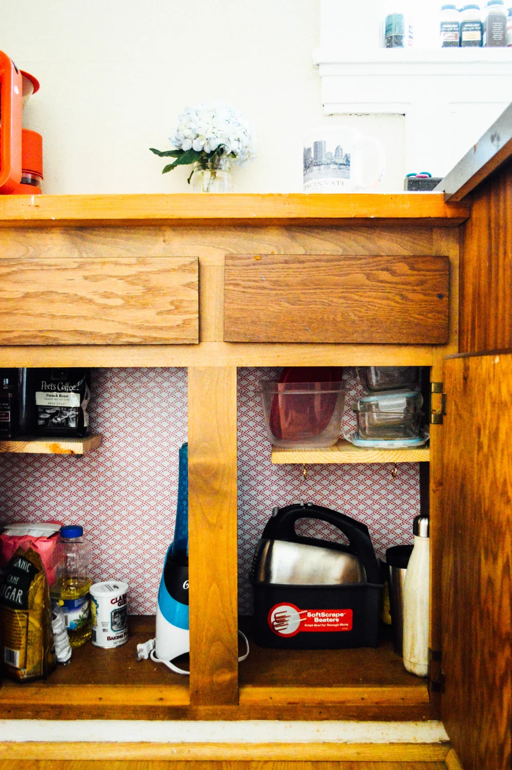 Contact Paper & Temporary Fixes for Apartment Cupboards