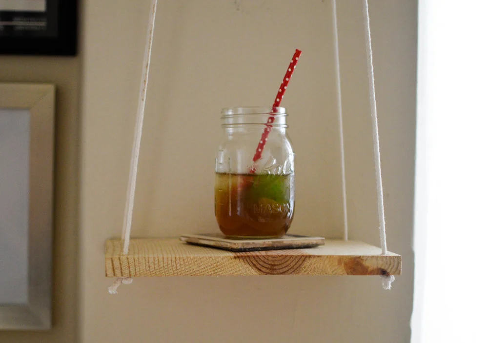 DIY: Hanging Side Table