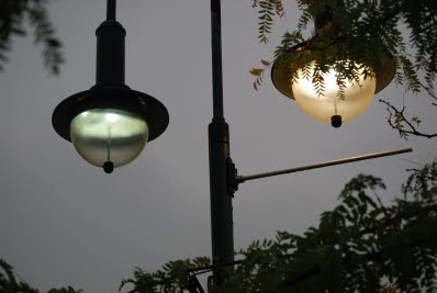 in the early morning