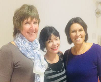 Rosemary Hurtley, Gina Awad and Julia Pitkin