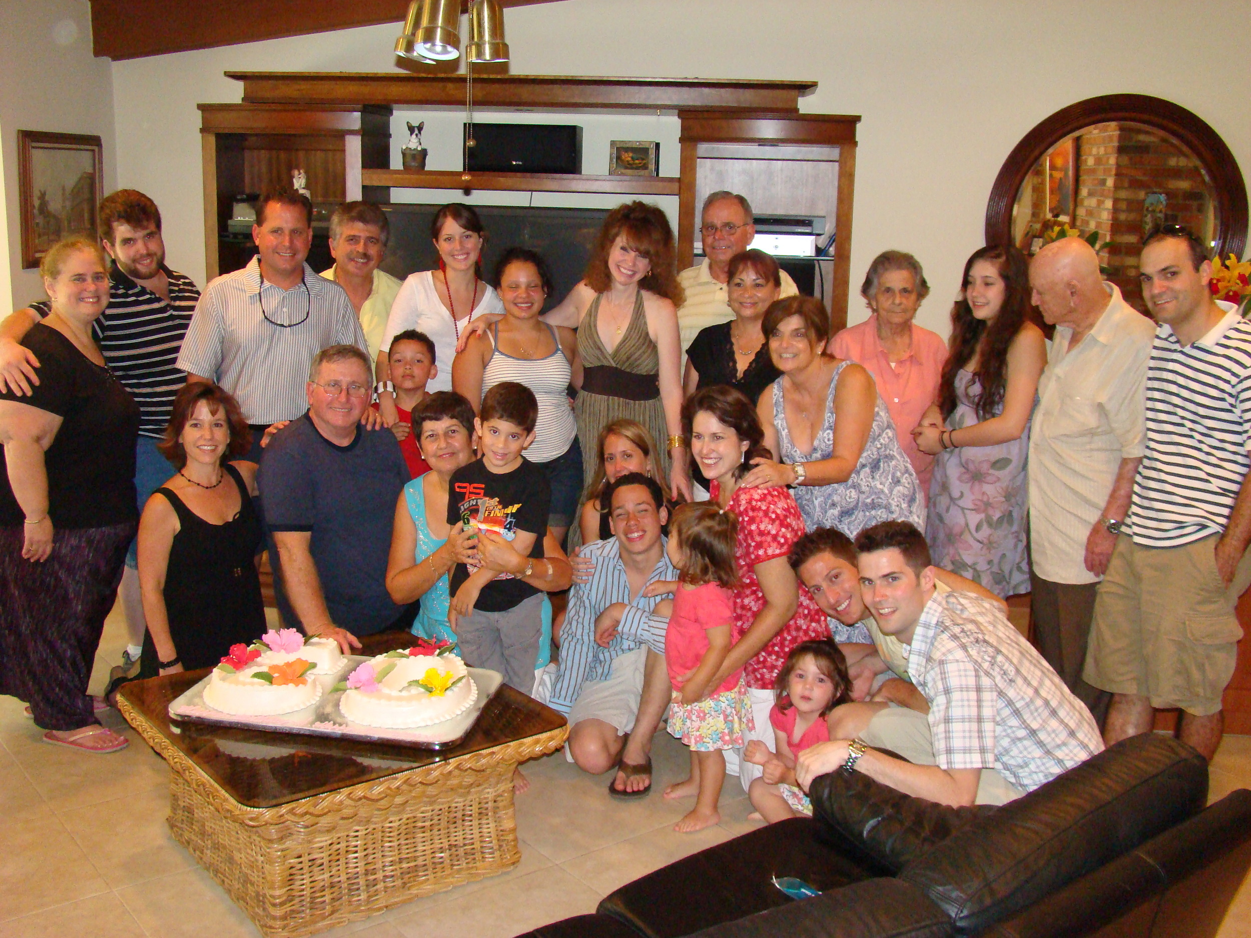  Rick's extended family at his parents' 60th birthday. 