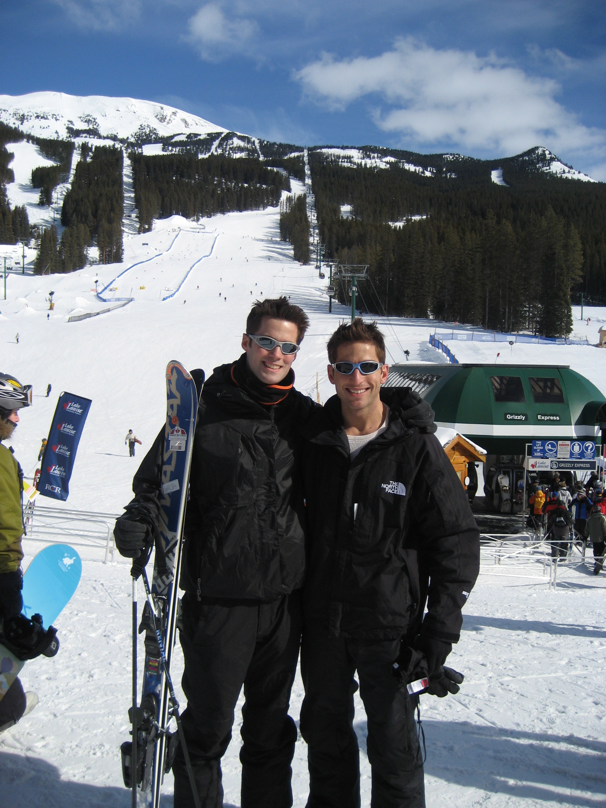  Our first ski trip together. 