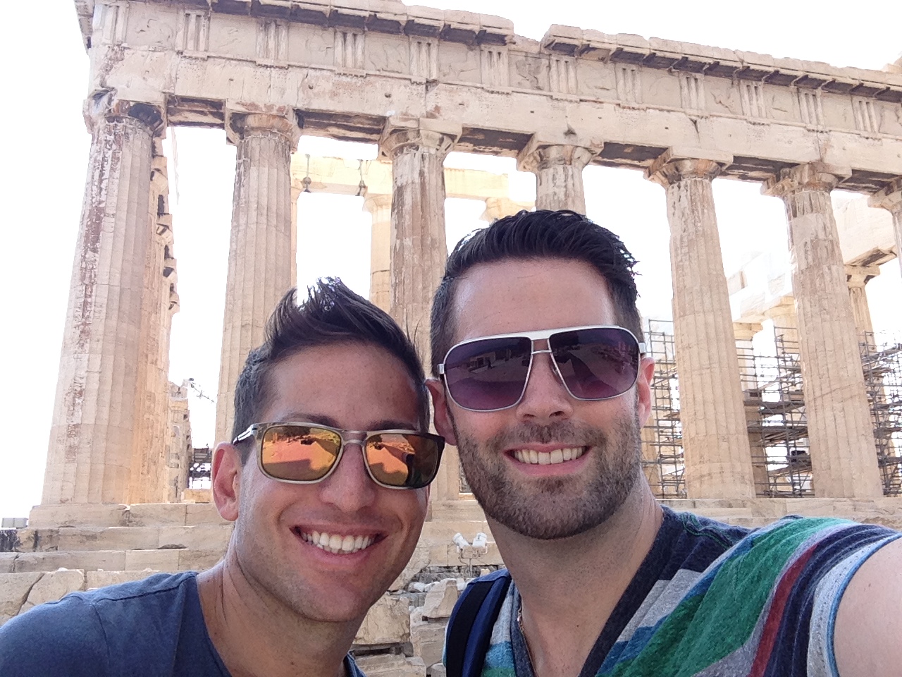  Visiting the Parthenon in Athens, Greece. 