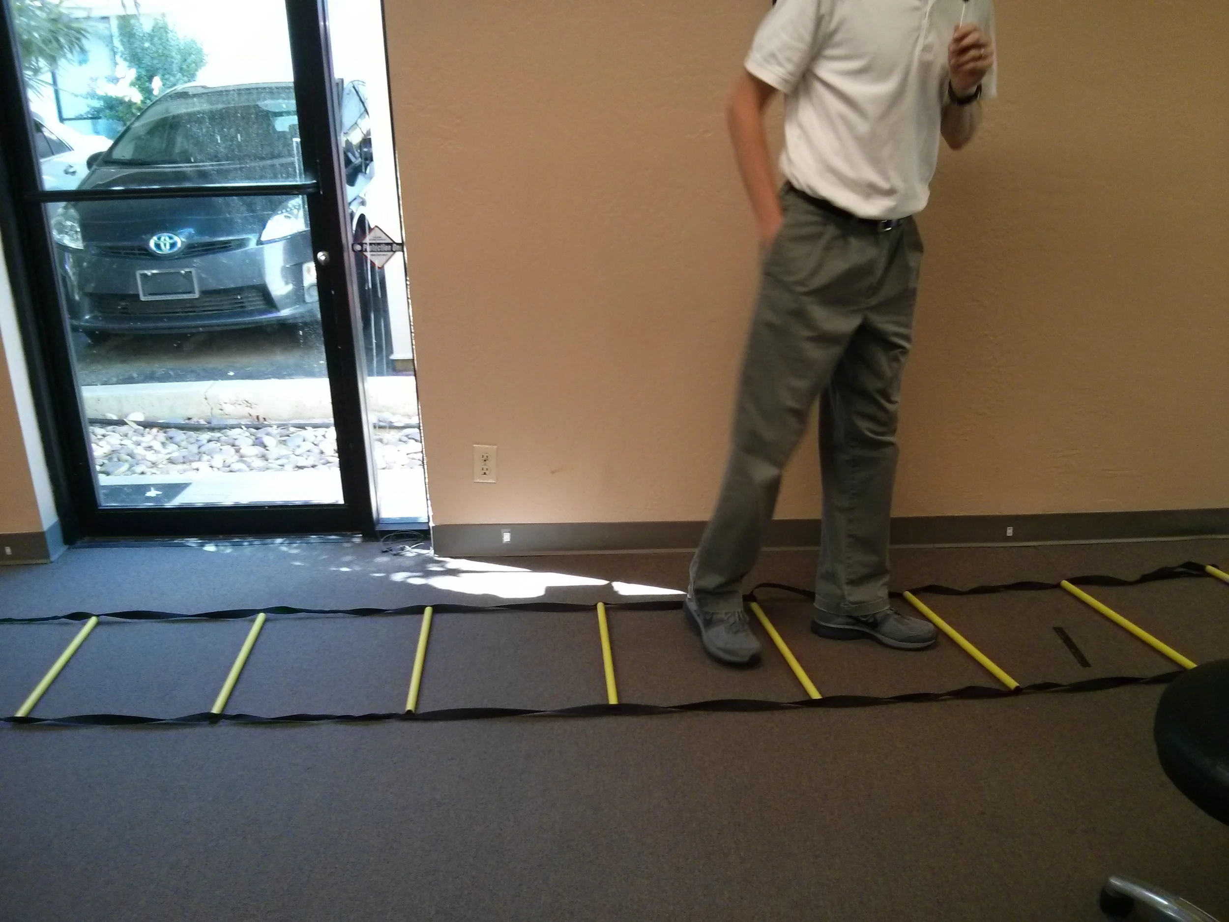 Existing equipment at the Rehabilitation Center