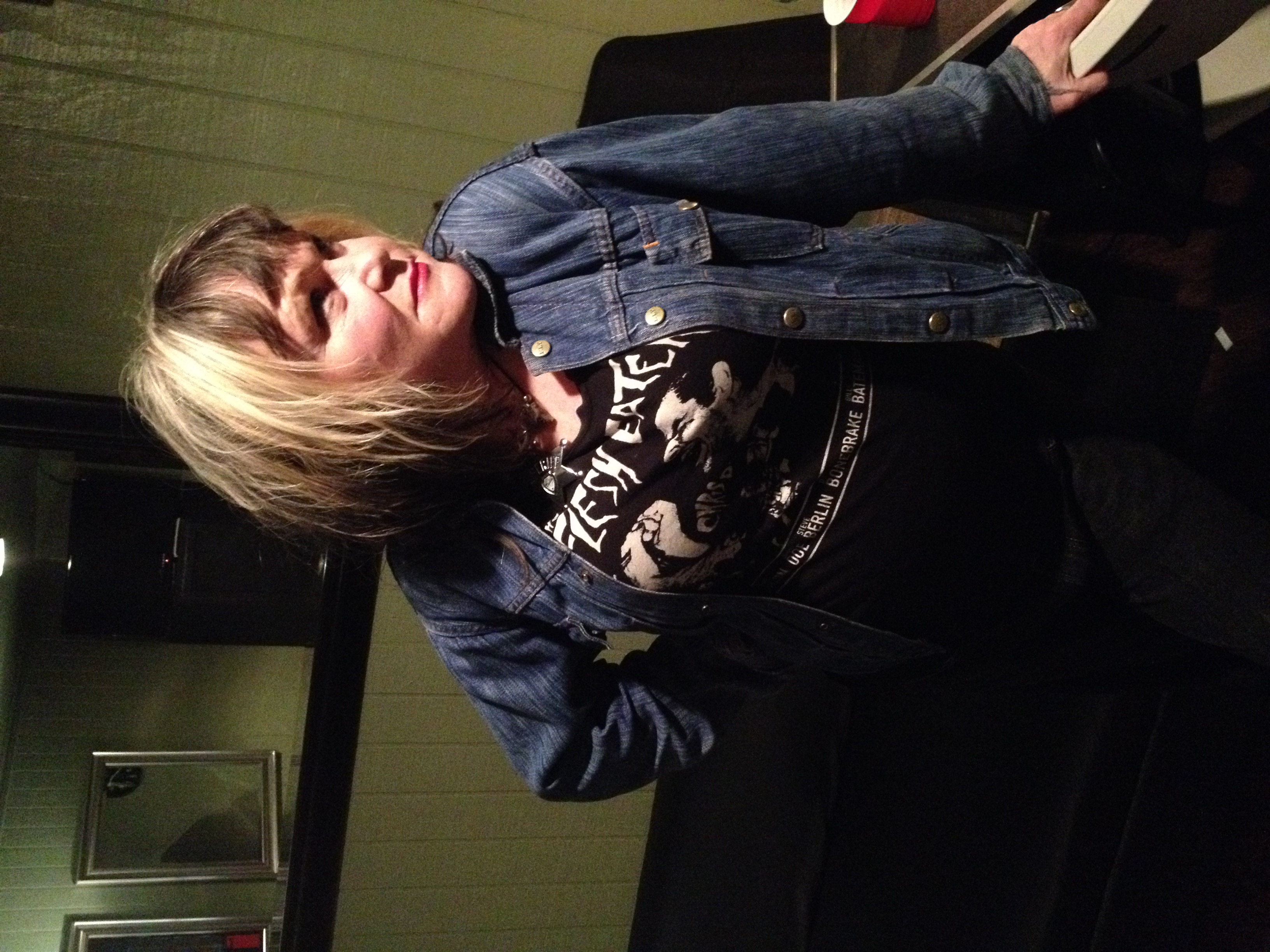 The queen, Exene.