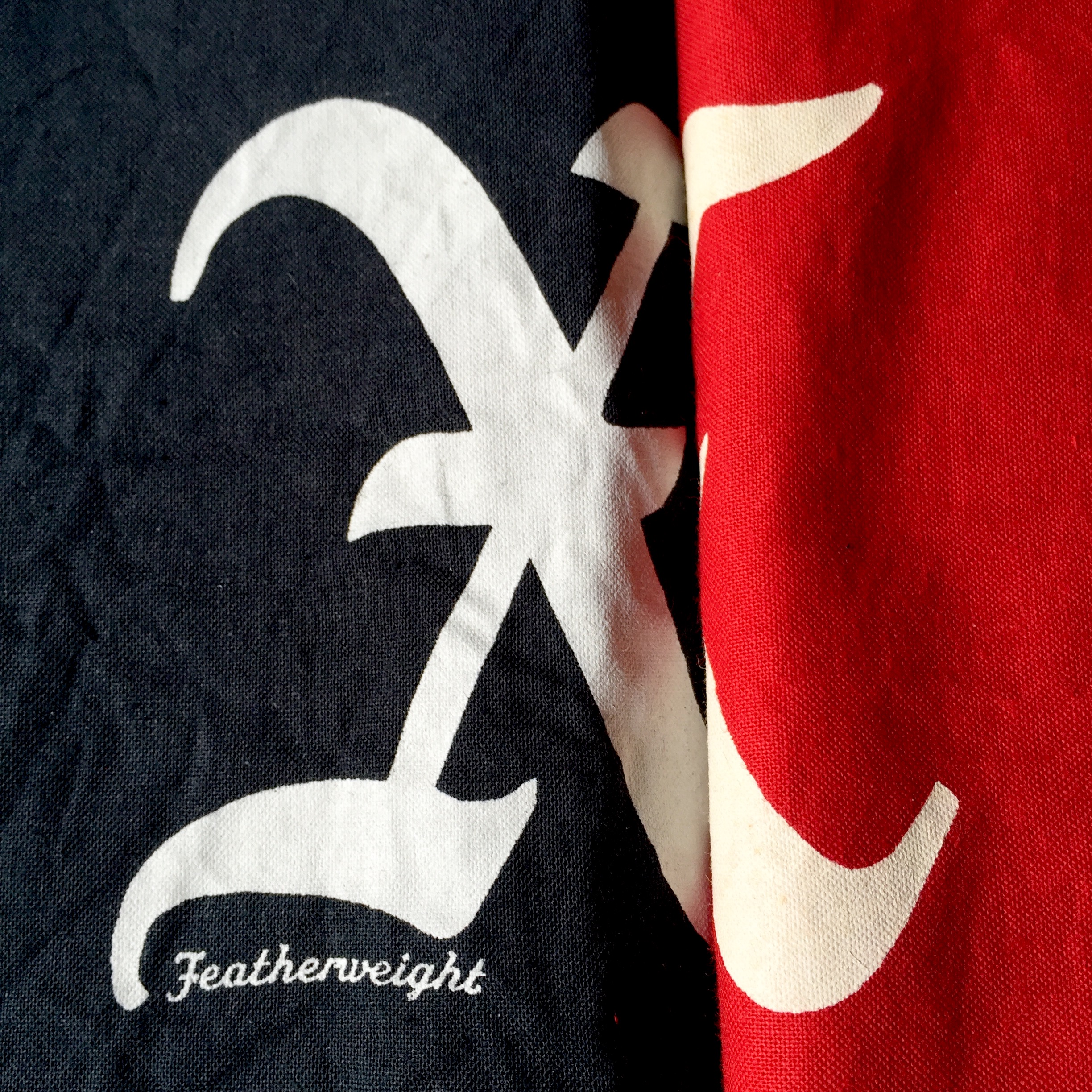 X bandana designed by Featherweight Studio