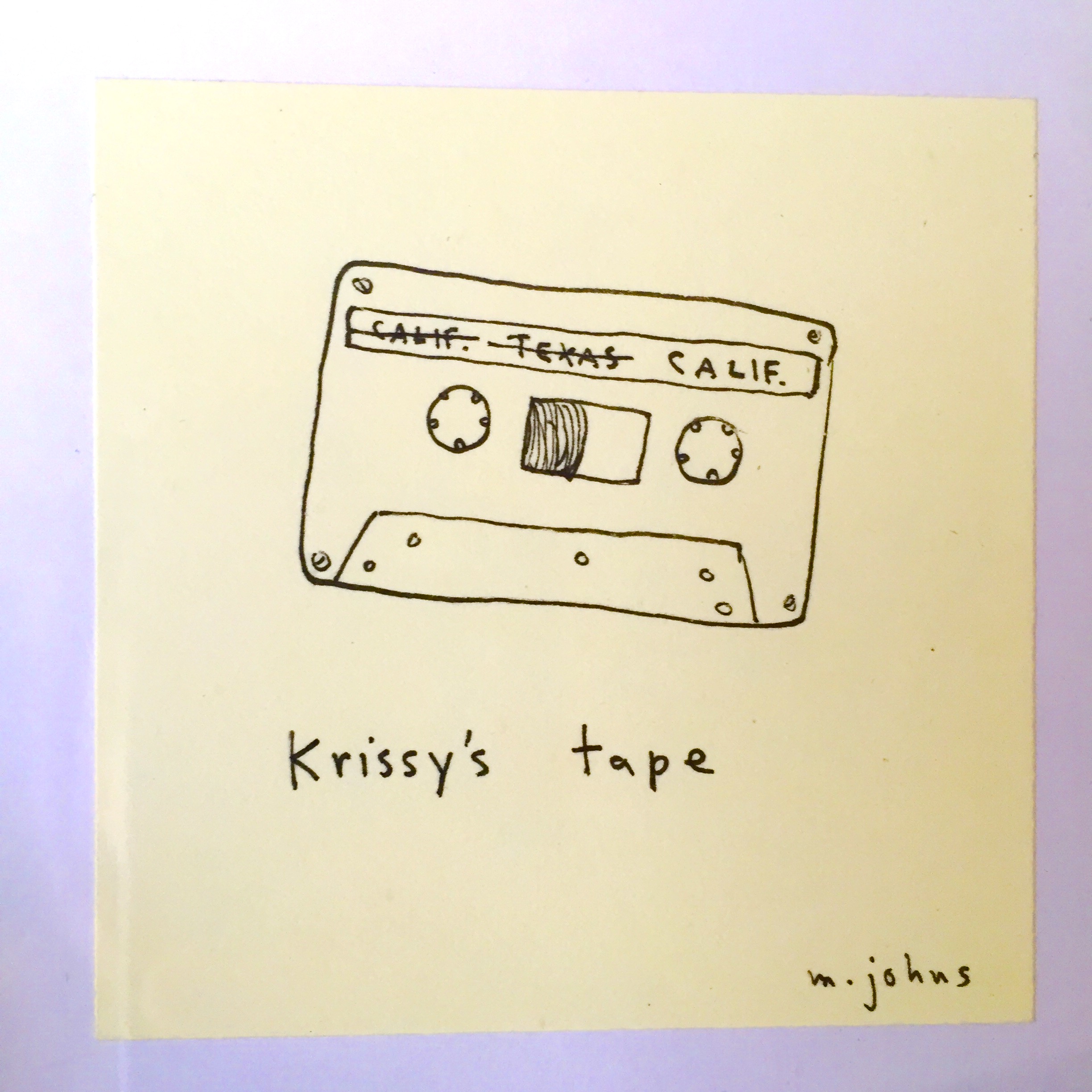 That job is where I met the wonderfully talented Marc Johns.