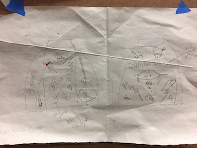 Cape plans. We ended up nixing the collar.