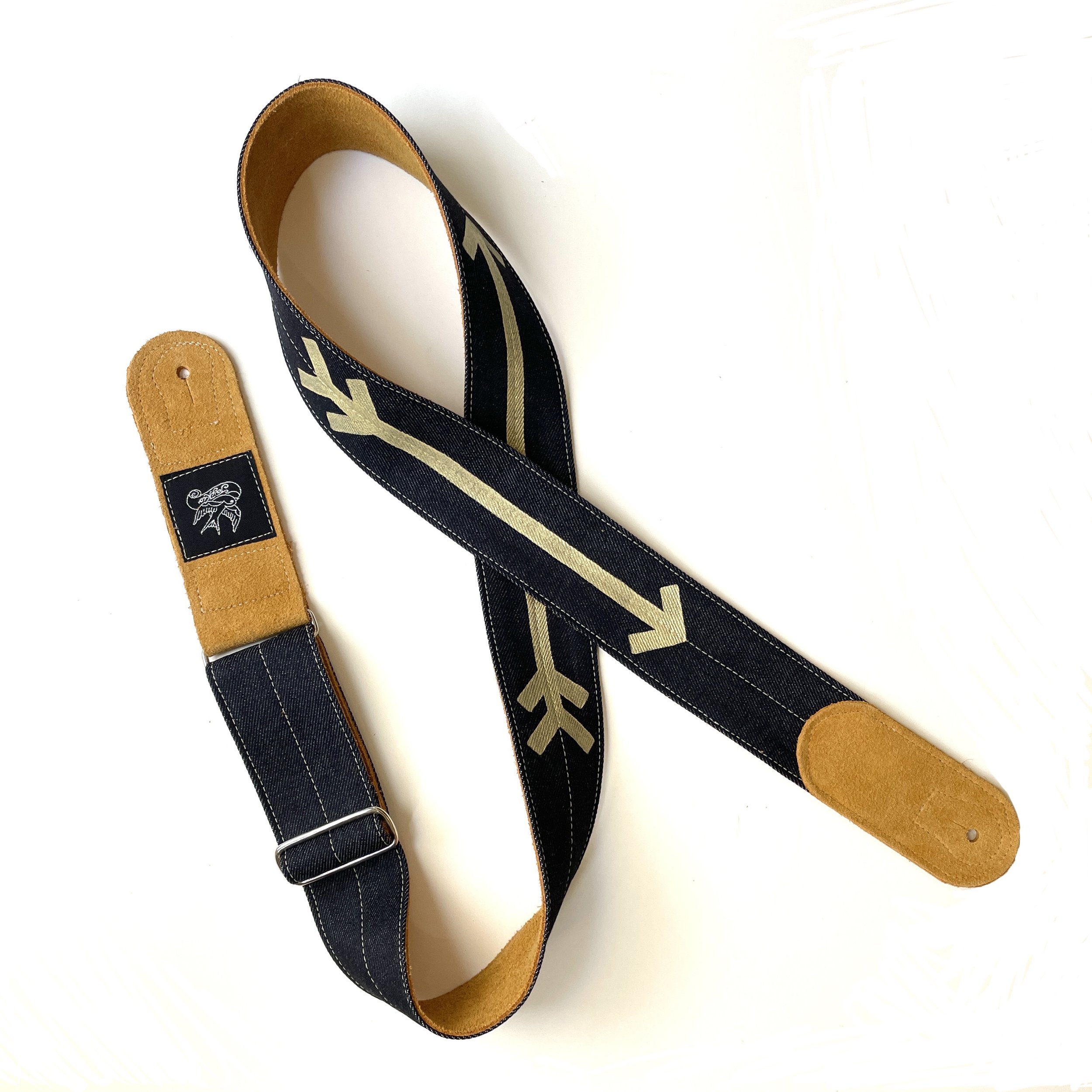 Denim_strap_gold_arrow_curl.jpg