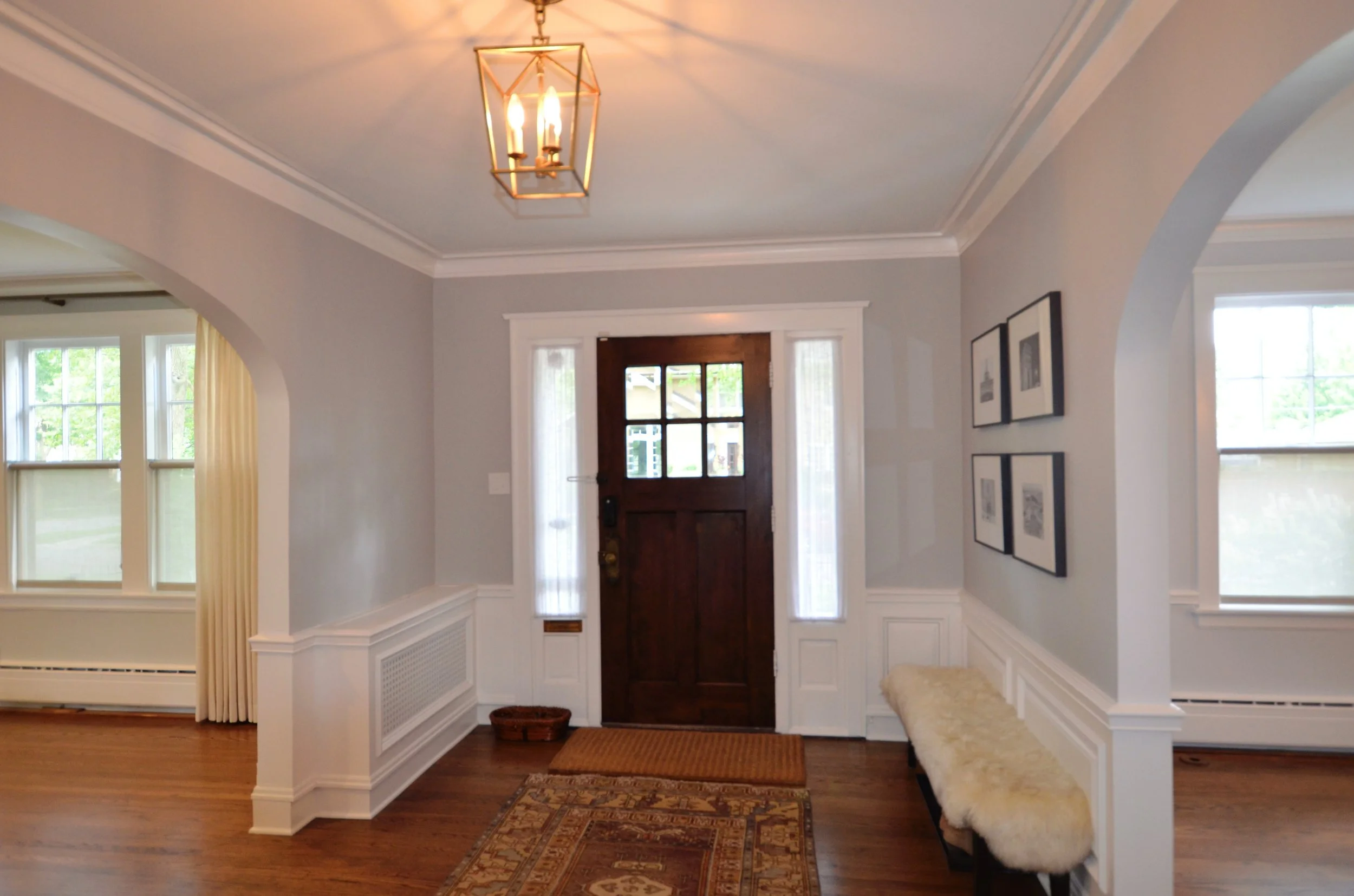 1921 House Foyer Cara Alyn Interiors