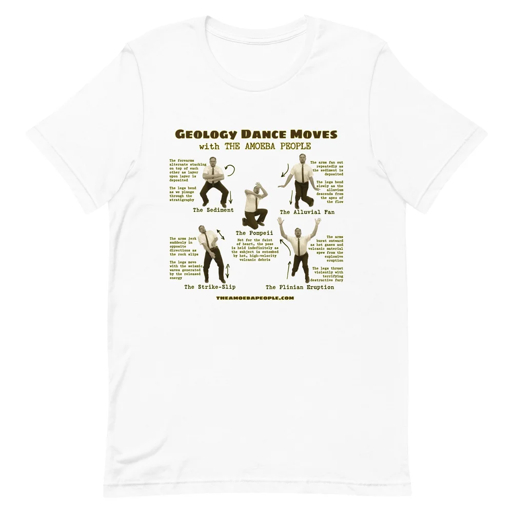 Men's Geology Dance Moves Tee — The Amoeba People