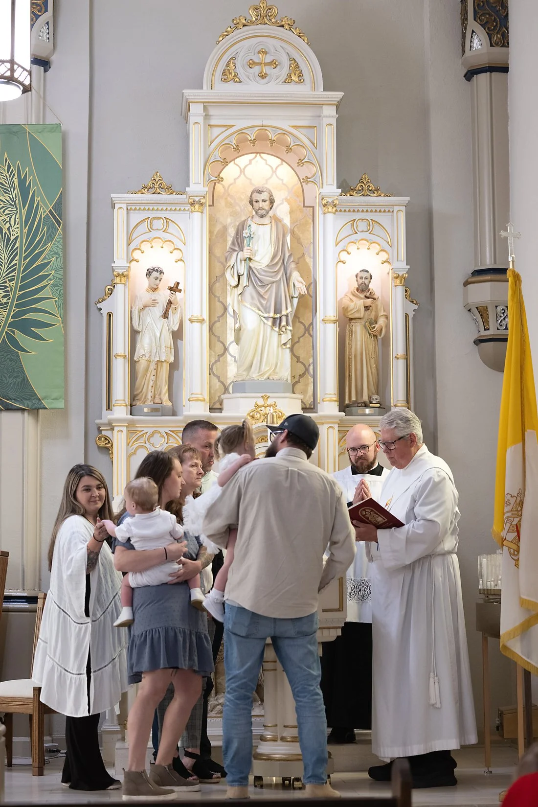 Family Baptism photography St. Louis, Missouri