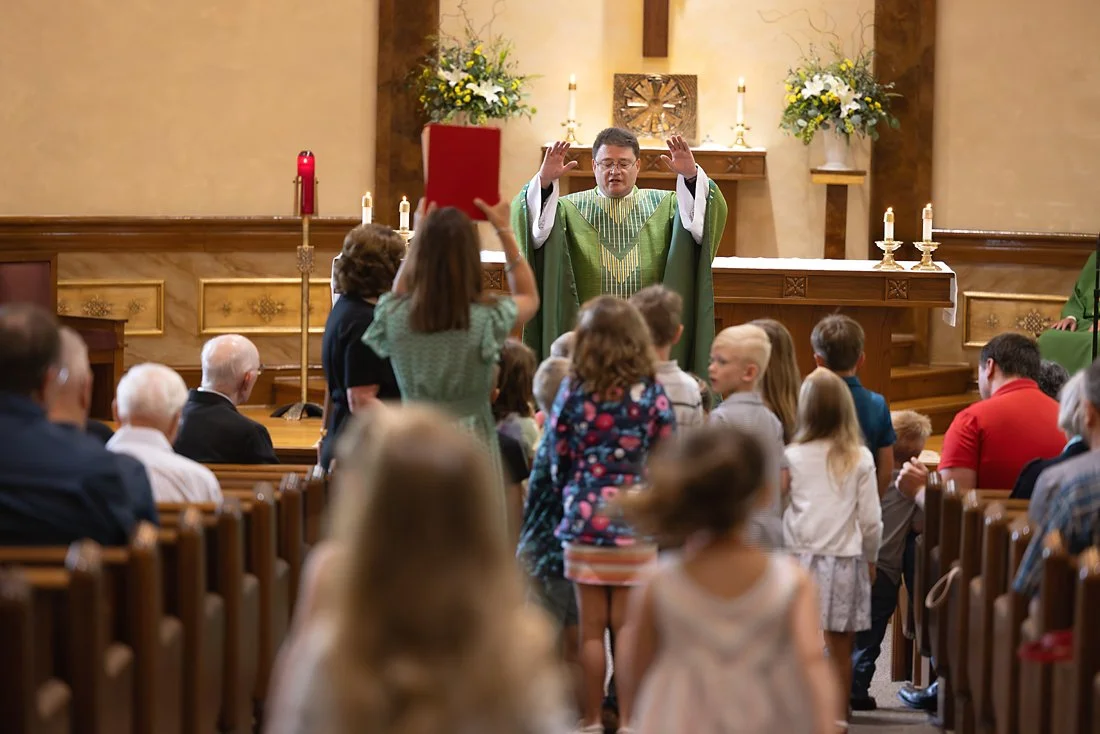 Catholic mass communion St. Louis, Missouri
