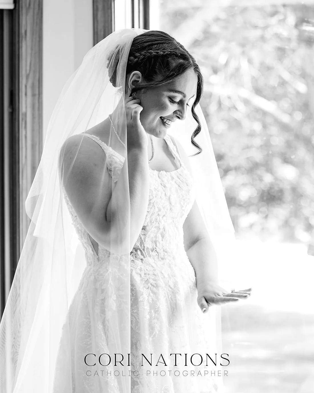 Catholic bride getting ready photography St. Louis, Missouri