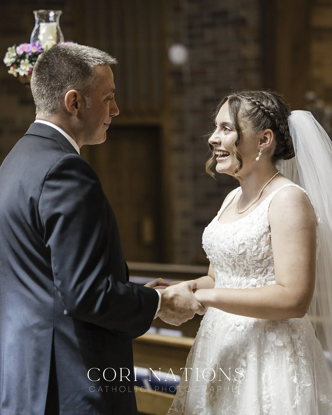 Catholic church bride and groom photography St. Louis, Missouri