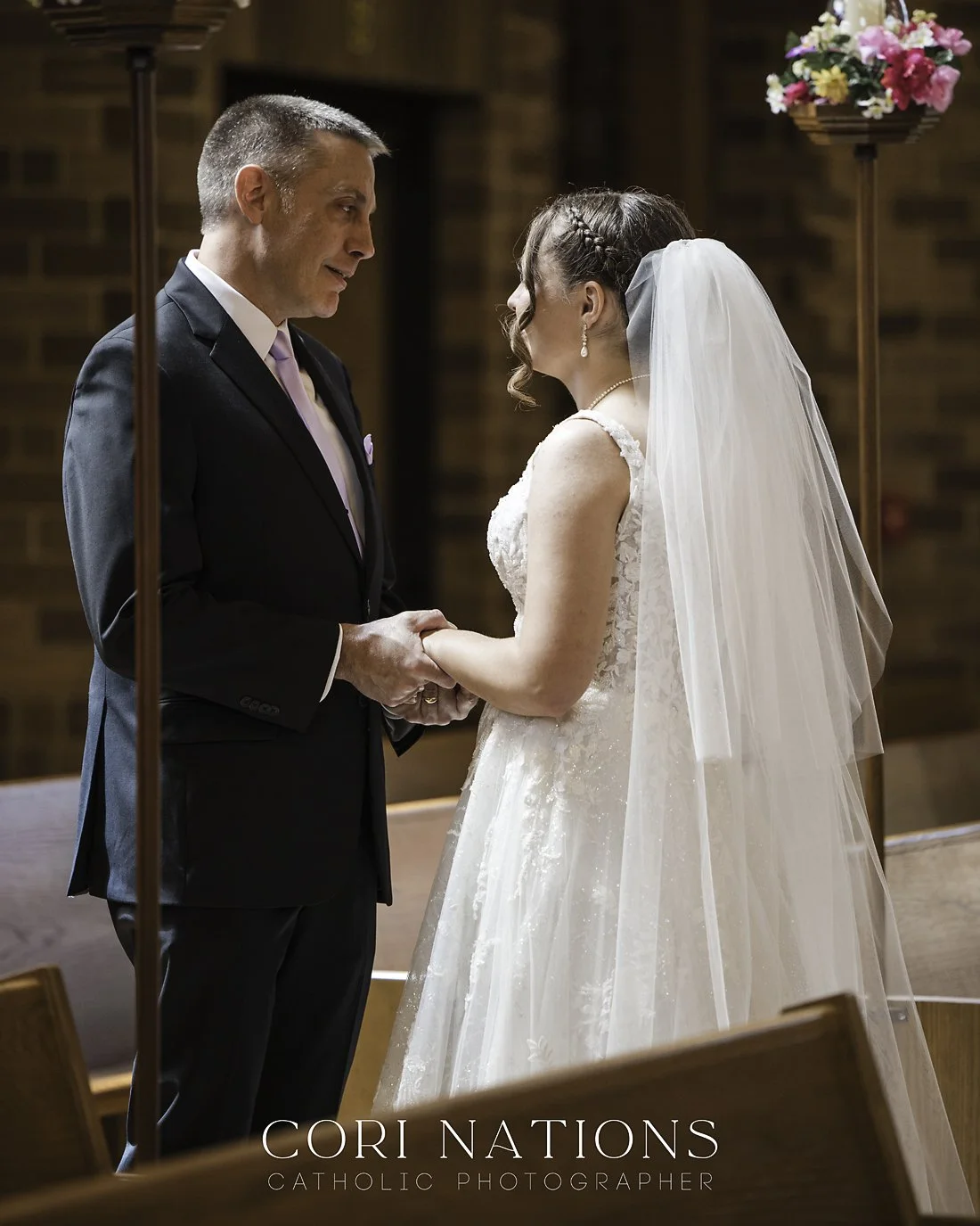 Catholic bride and groom St. Louis, Missouri photography