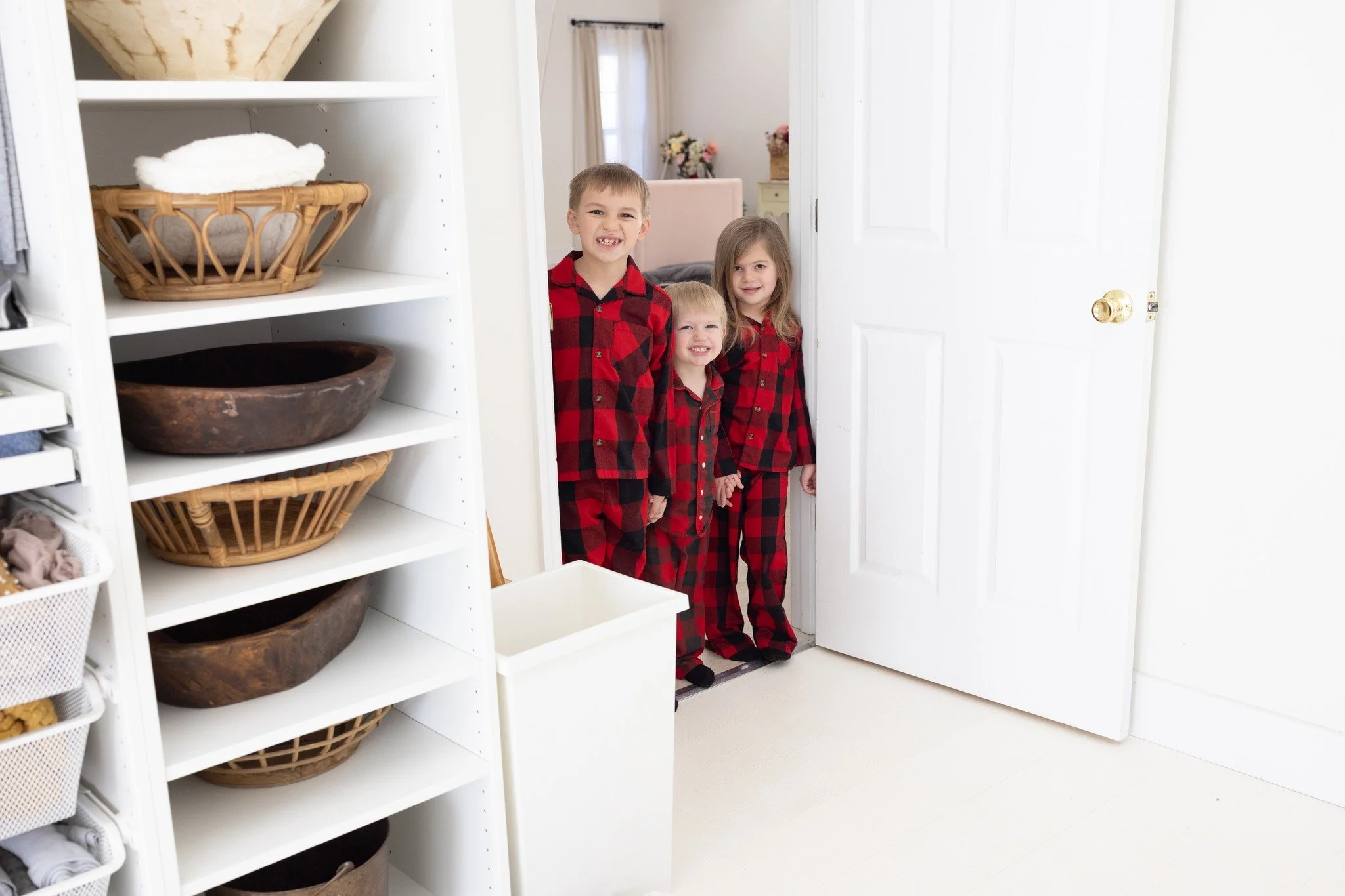 Big brothers and sister kept quietly peeking through the door, curious to see their newest sibling being photographed&mdash;eyes full of wonder, love, and just a bit of excitement. Moments like these feel like a glimpse into God&rsquo;s beautiful des