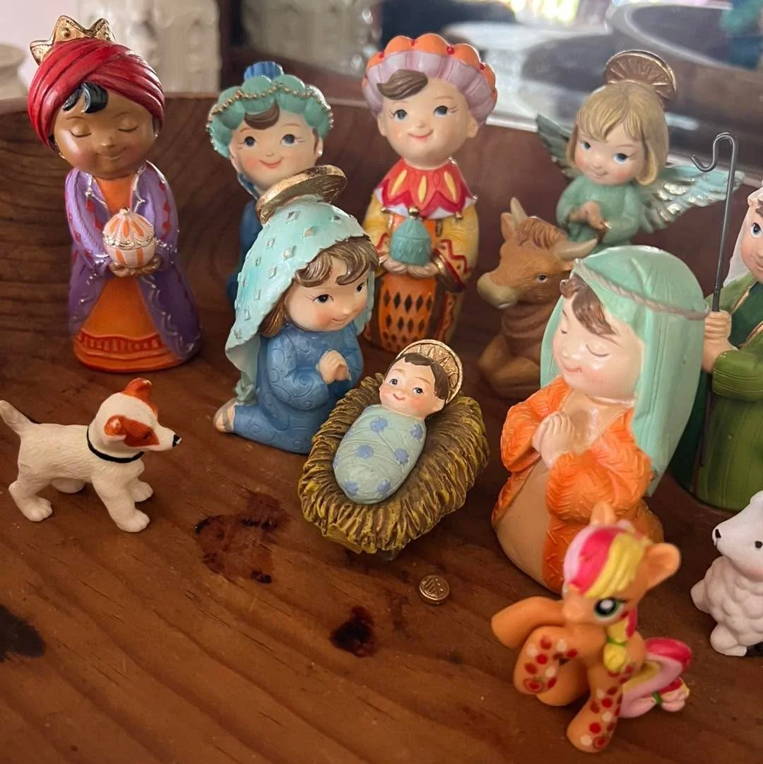 Ok. Let me know who else made it into your nativity. 😂