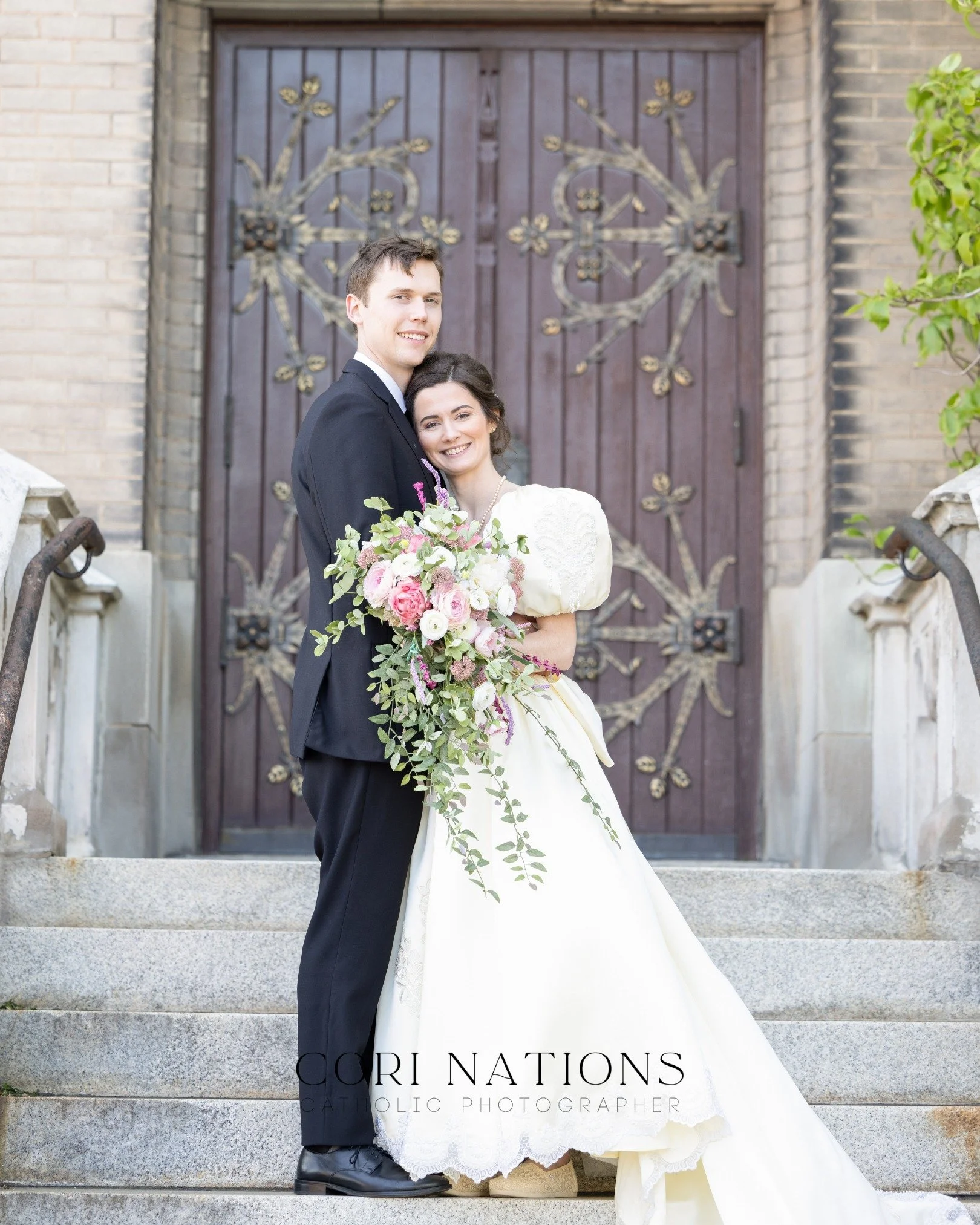 From the church steps to everyday life&mdash;Happy 2nd Anniversary!

Cori Nations &middot; Catholic Photographer &middot; St. Louis, Missouri
corinations.com