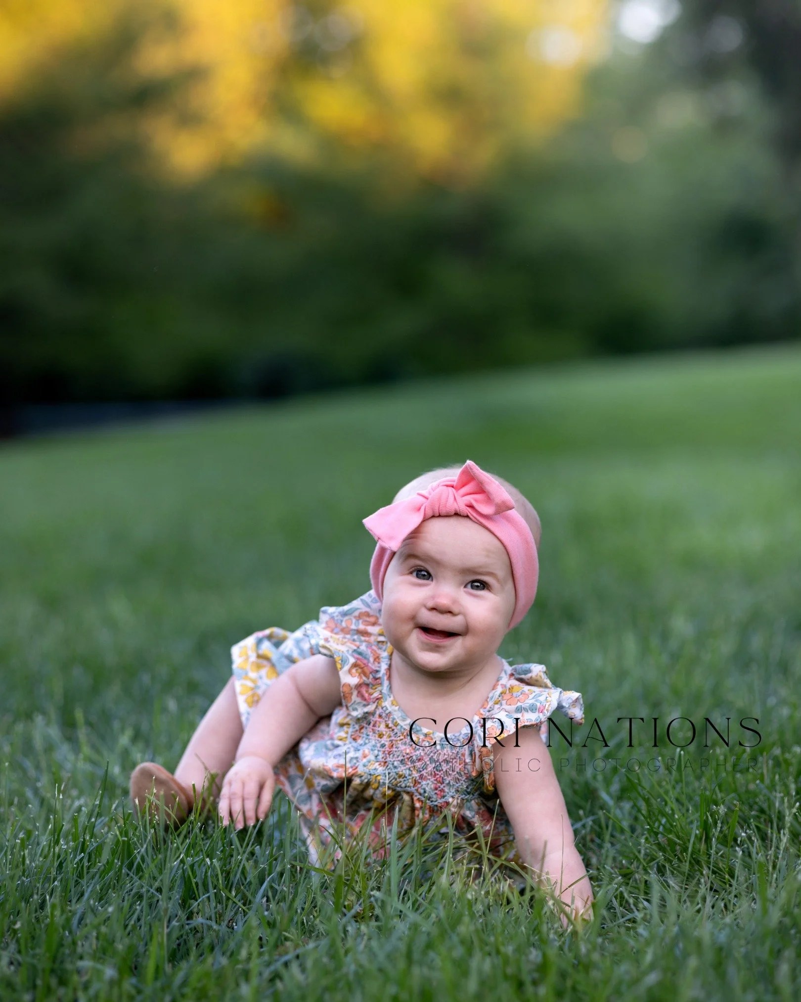 Tiny toes in the grass, sunshine in her smile, and a whole world waiting ahead of her.

Sometimes the sweetest moments are the simplest ones.

Cori Nations &middot; Catholic Photographer &middot; St. Louis, Missouri
corinations.com