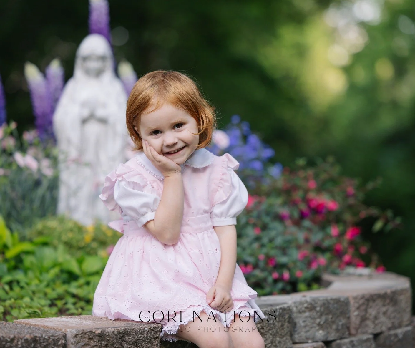 Perhaps it was the warmth of a perfect spring day. Perhaps it was the flowers in bloom. Or perhaps it was simply the joy that comes from being near someone you adore.

Children have a remarkable way of resting peacefully in the presence of those they
