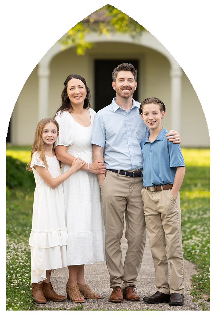 Catholic Family photos in Queeny park