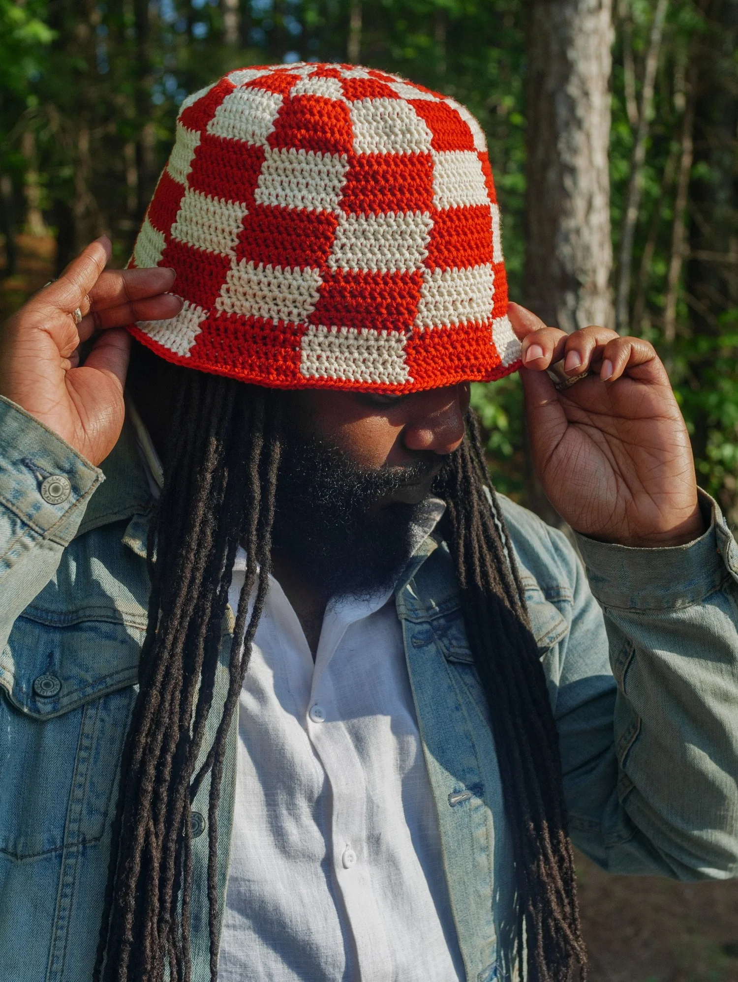 PATTERN: Check In Bucket Hat — Visuvio