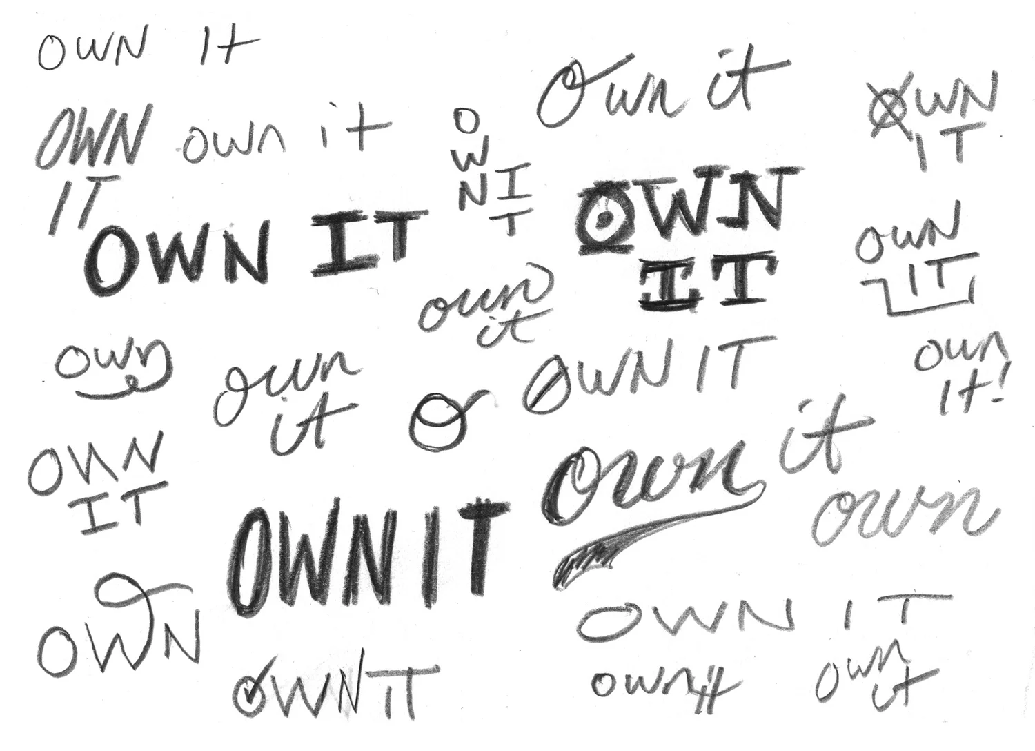 How To Sketch Unique Lettering Pieces — Efdot Studio