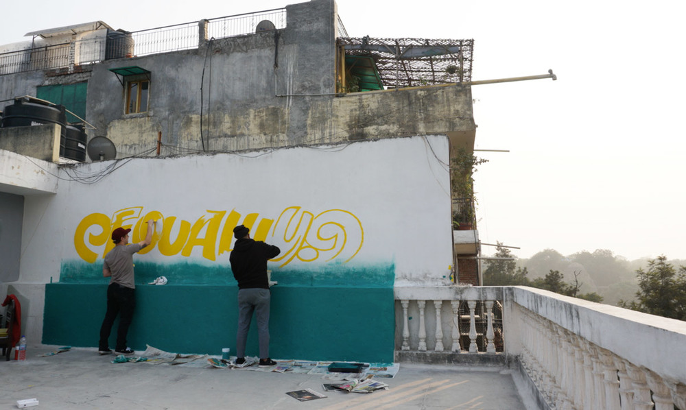 Collaboration with Anant Ahuja in New Delhi, India