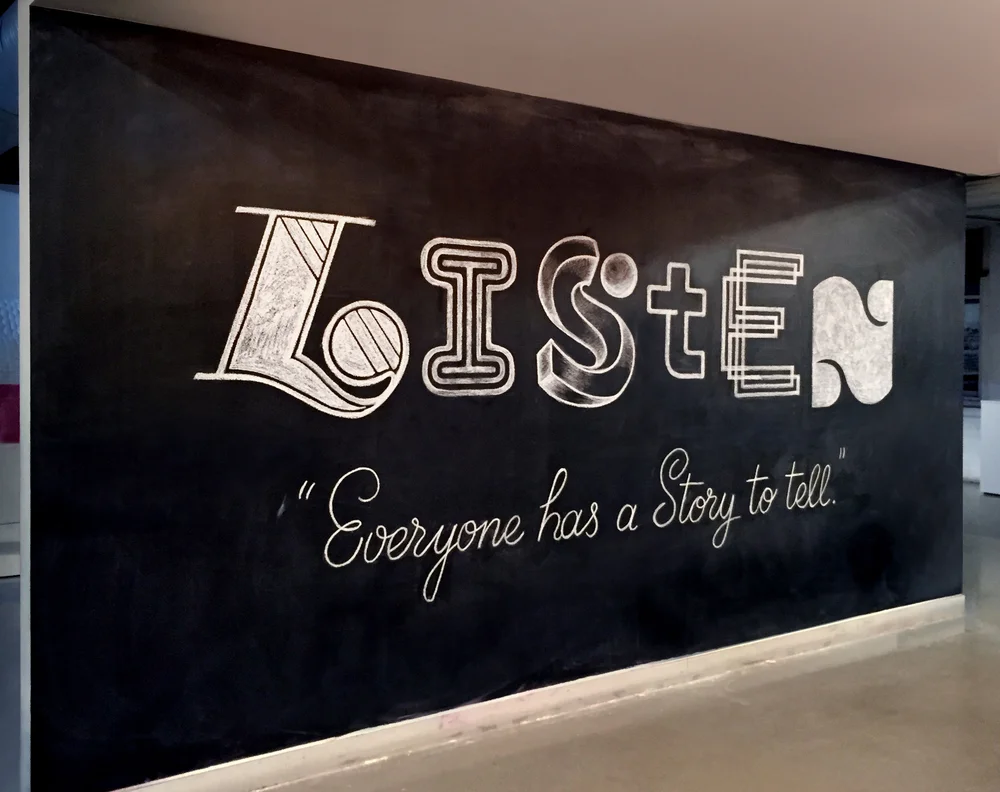 Chalk Mural Collaboration with Olga Vasik