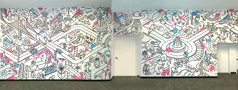 SoNo Collection Mural