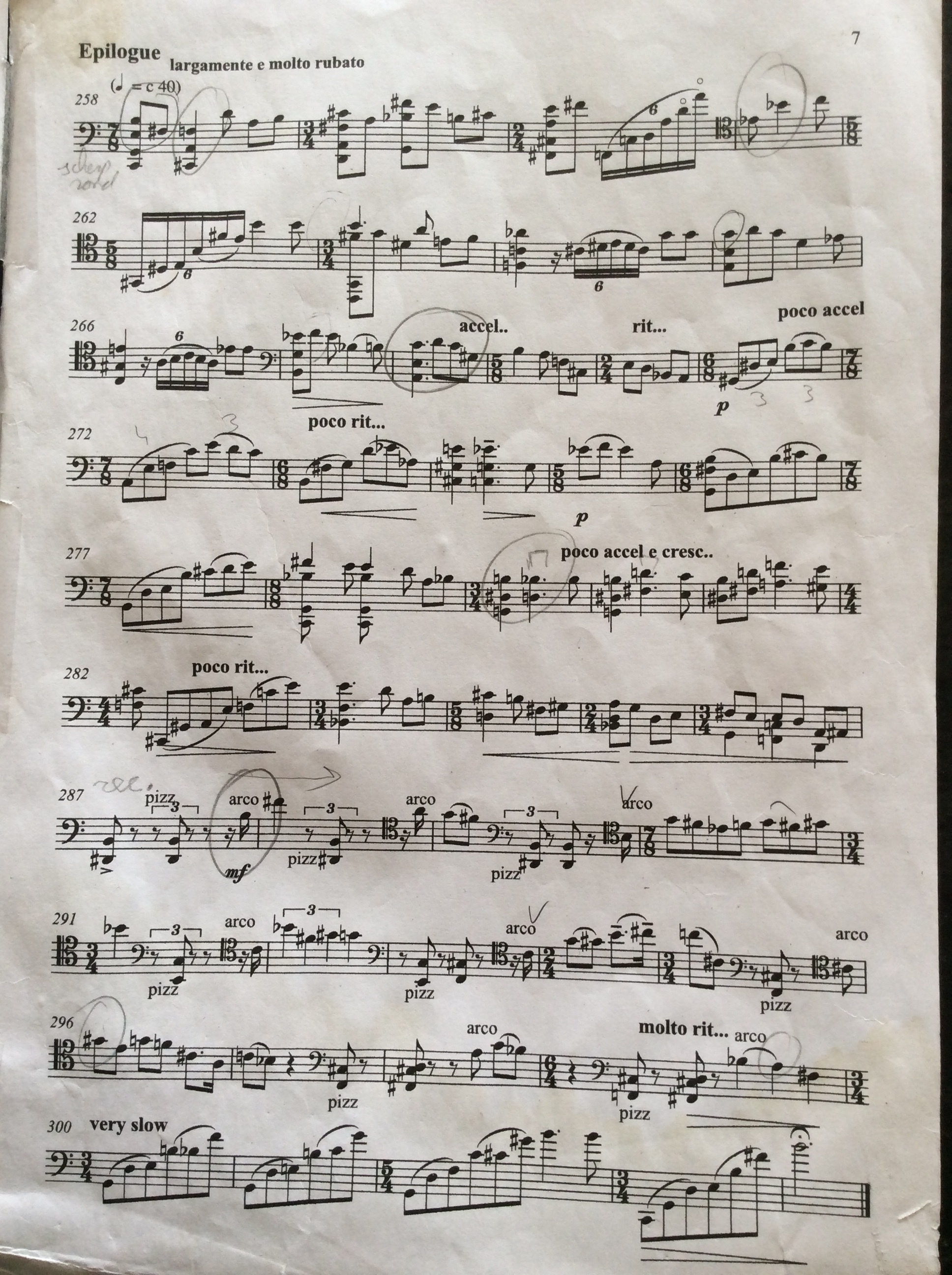 Concluding movement 'Epilogue' of the Fantasia.