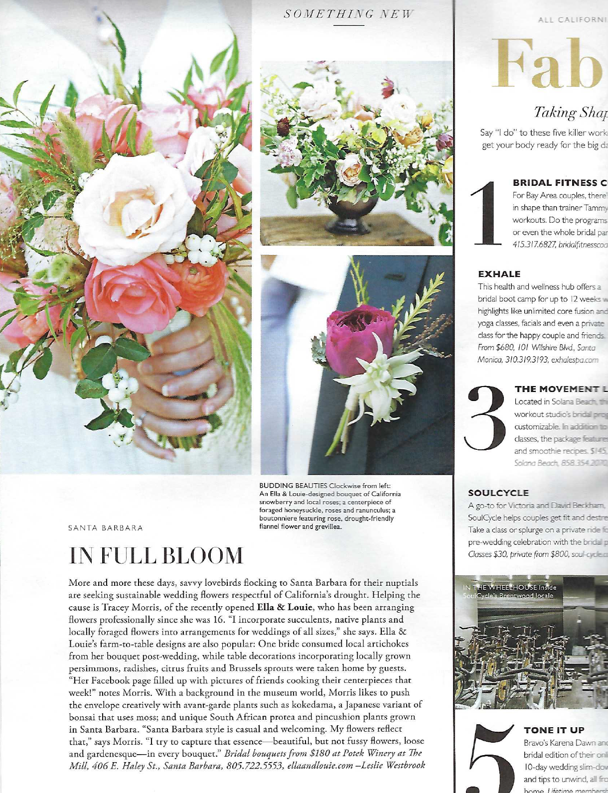 Modern Luxury Brides (Spring/Summer 2016): In Full Bloom