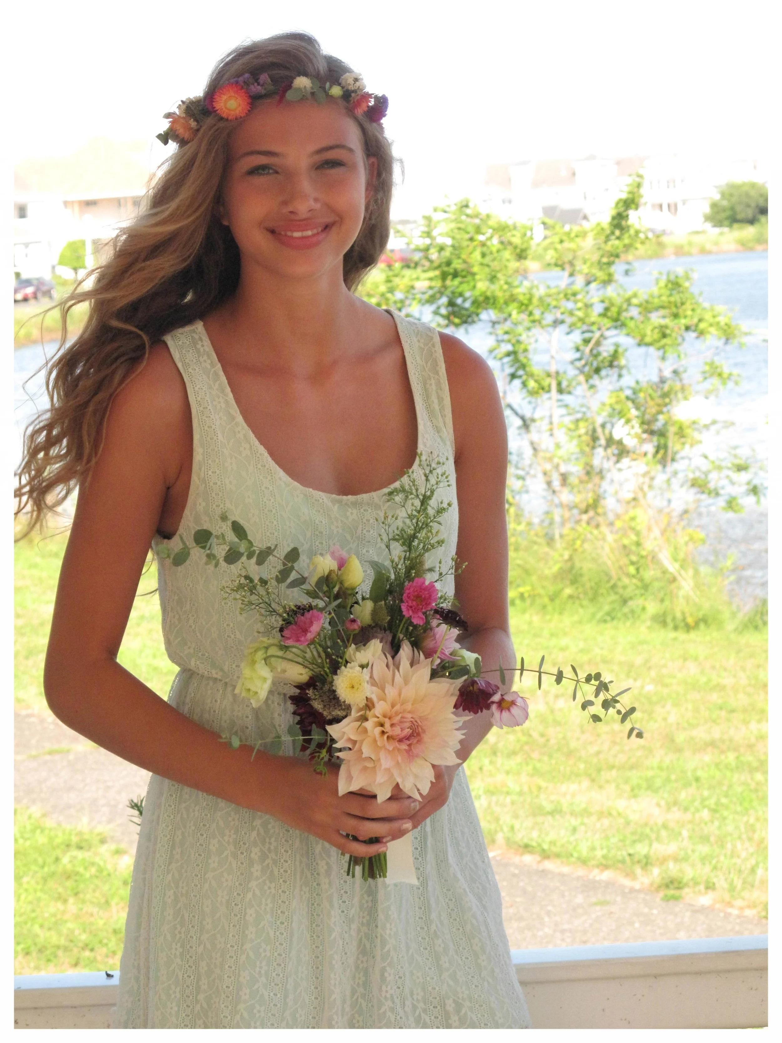 Flower Crown and Bouquet