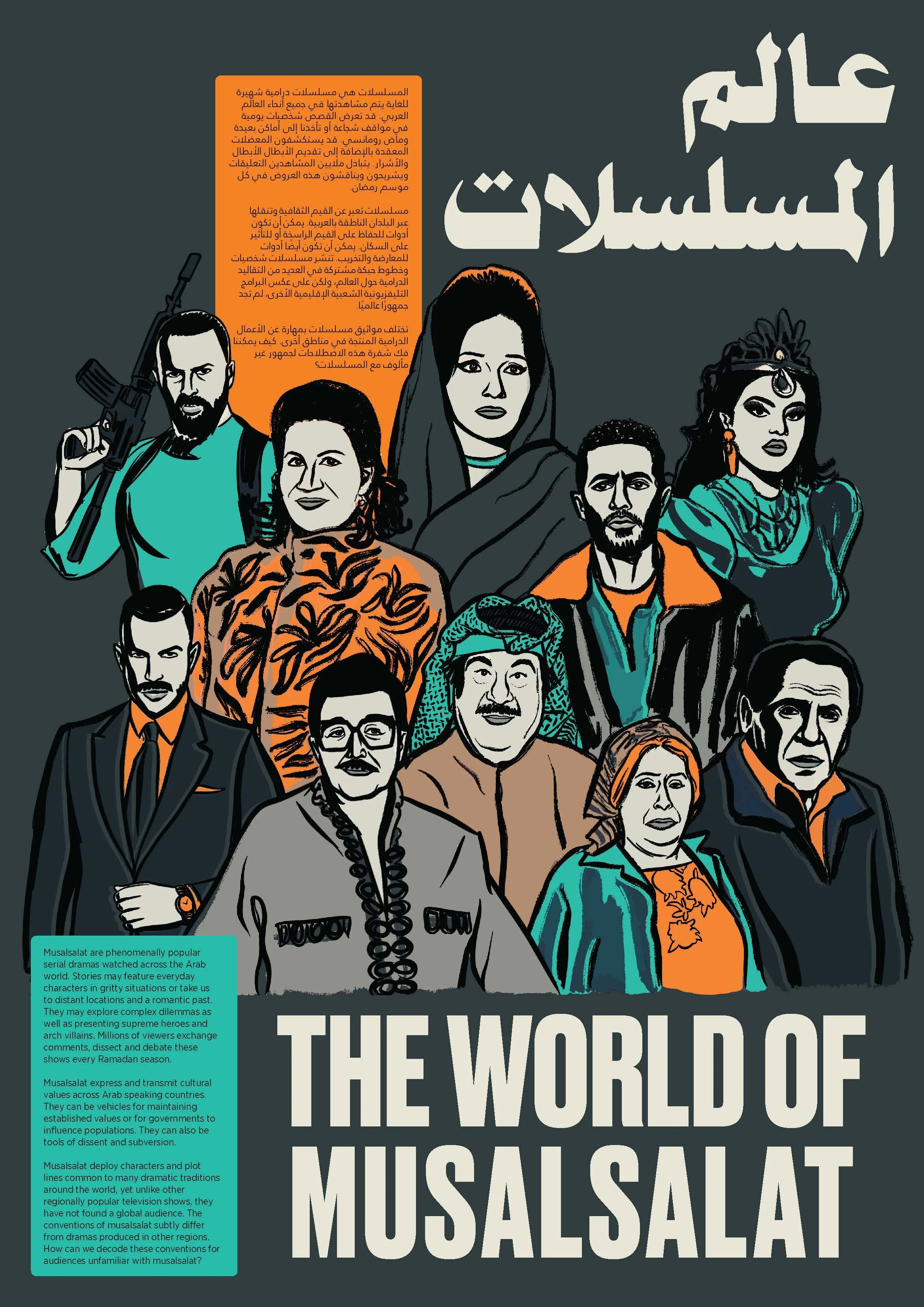 The World of Musalsalat Graphic Takeaway 2023