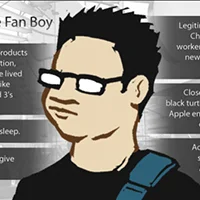The 7 Types of Idiots You See Waiting in Line For the New iPhone Co-written with this guy . He did the odd words, I did the even, something like that. 