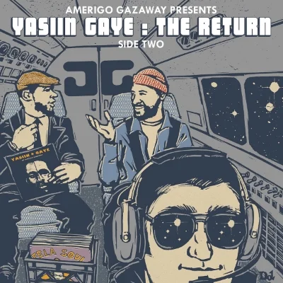 Yasiin Gaye: The Return DJ Amerigo Gazaway asked me to do the art for the second volume of his Marvin Gaye/Mos Def mashup project. I was already a fan of his work, so it was a no-brainer. More on the images here . 