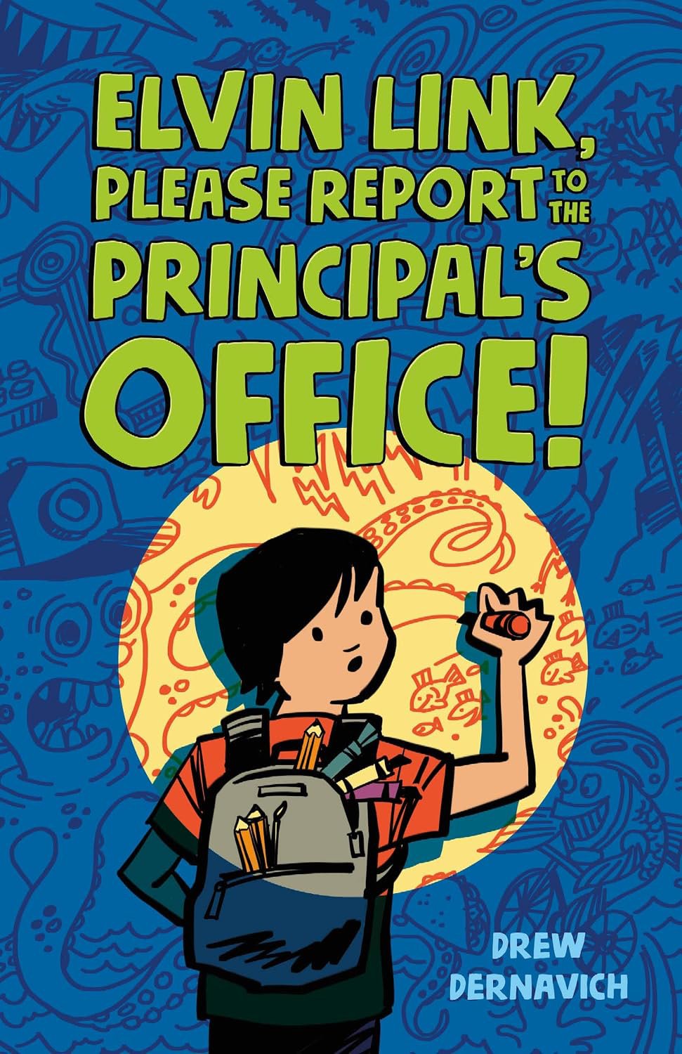 Meet an irrepressible kid doodler-turned-sketch artist, in this breakout illustrated diary fiction mystery from Drew Dernavich