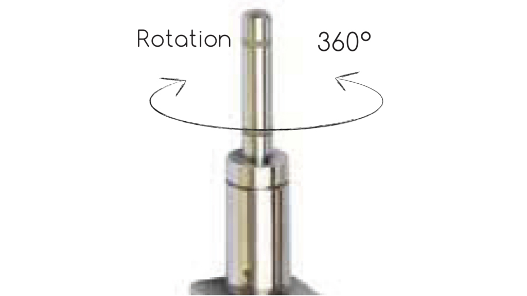 A system of double ball-bearing rotating axels increases the lifespan of flag . (allows the flag to follow the direction of the wind)