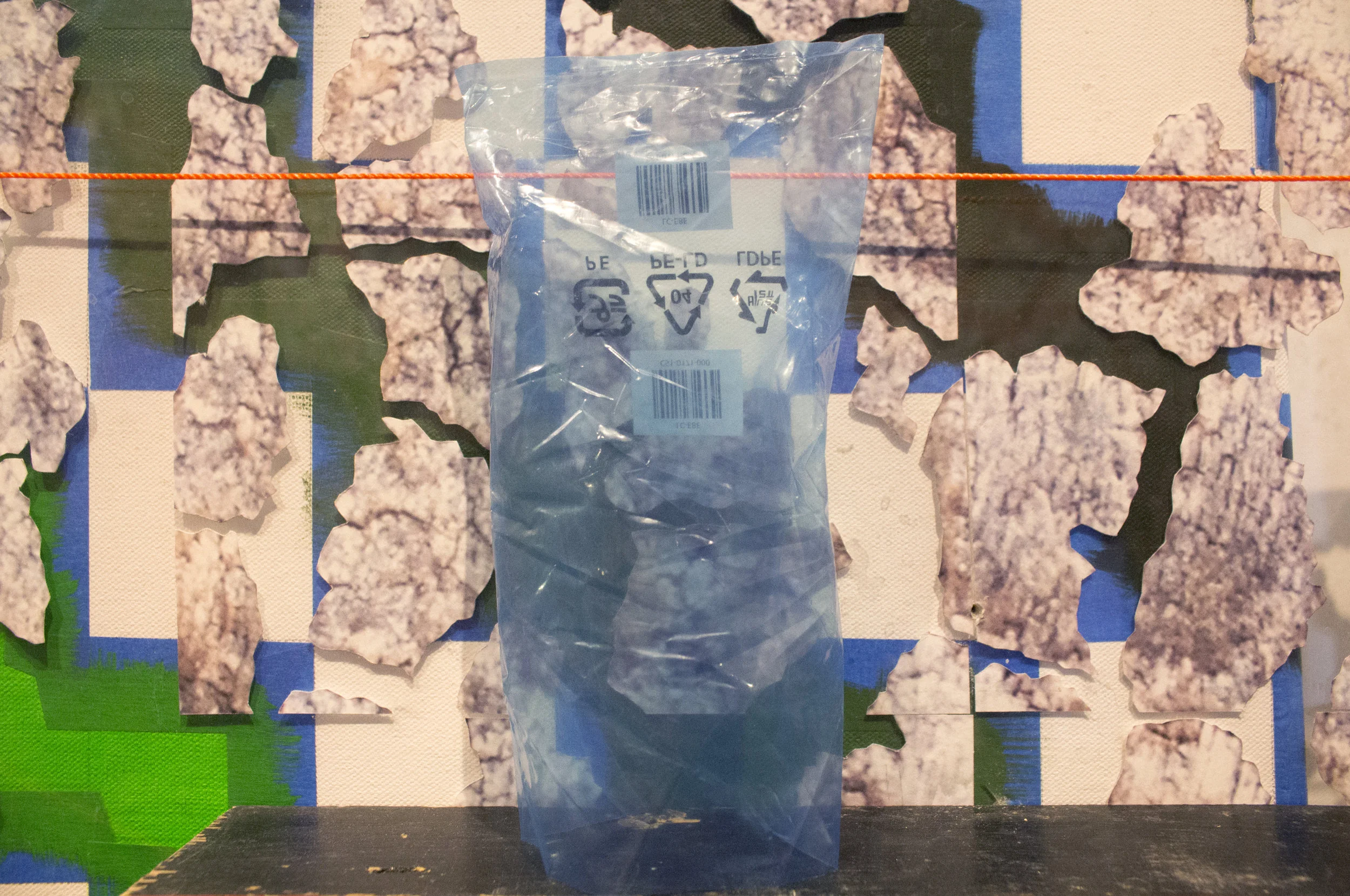 X-Country (front_detail) Mixed Media 18' x 17' x 12' 2017 Installation at Manetti Shrem Museum of Art