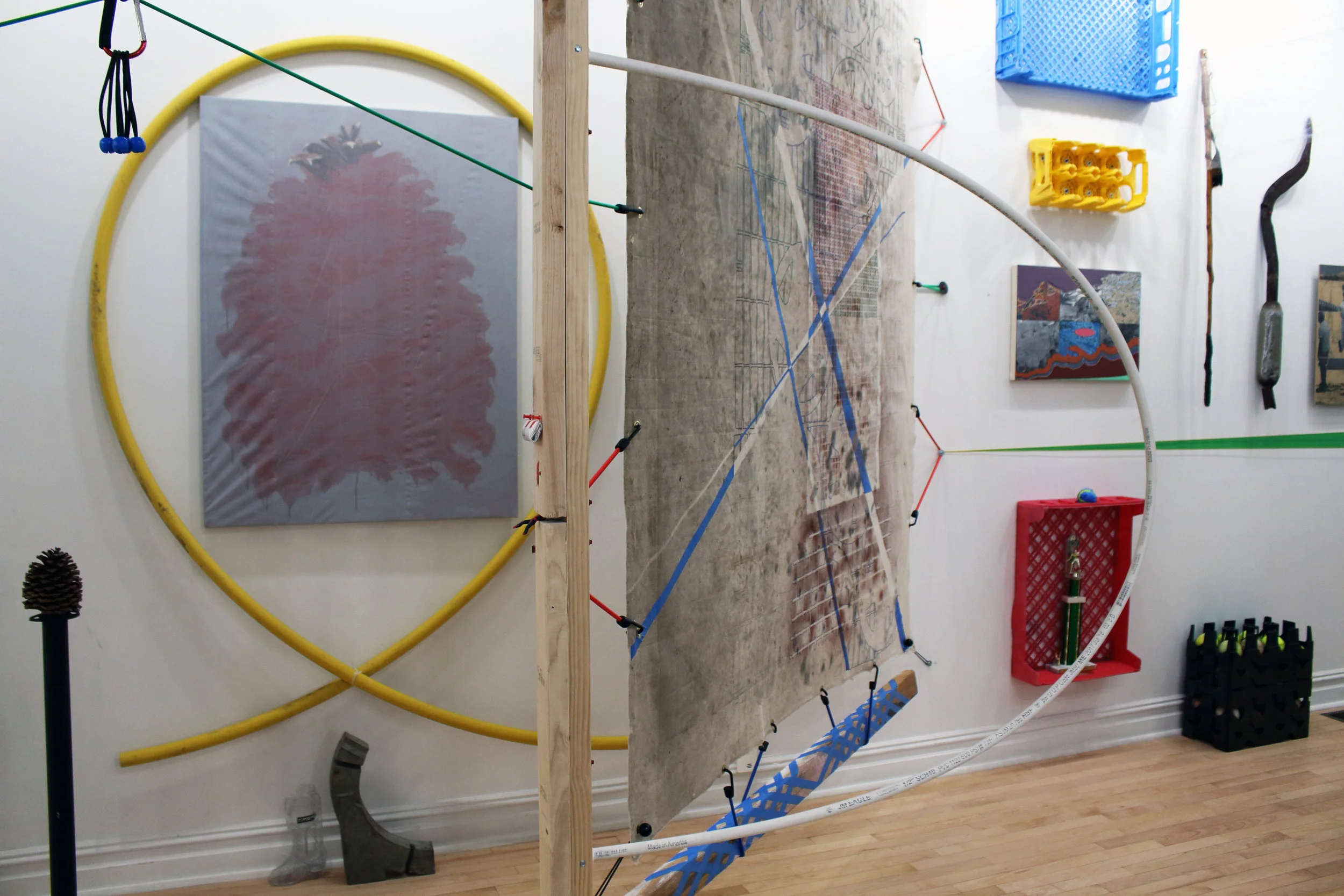 New Merz Works Installation Center for Contemporary Art, Bedminster NJ 2018