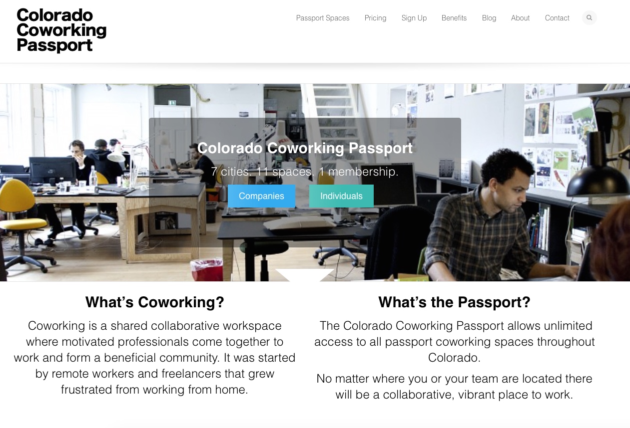Colorado Coworking Passport