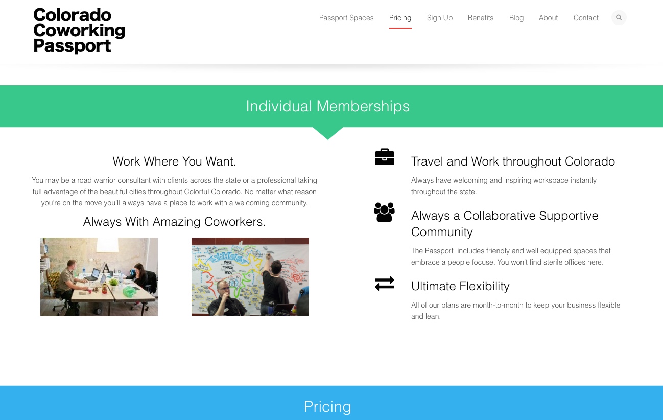 Colorado Coworking Passport