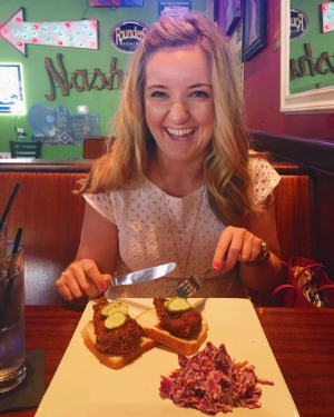 I seriously LOVE hot chicken.