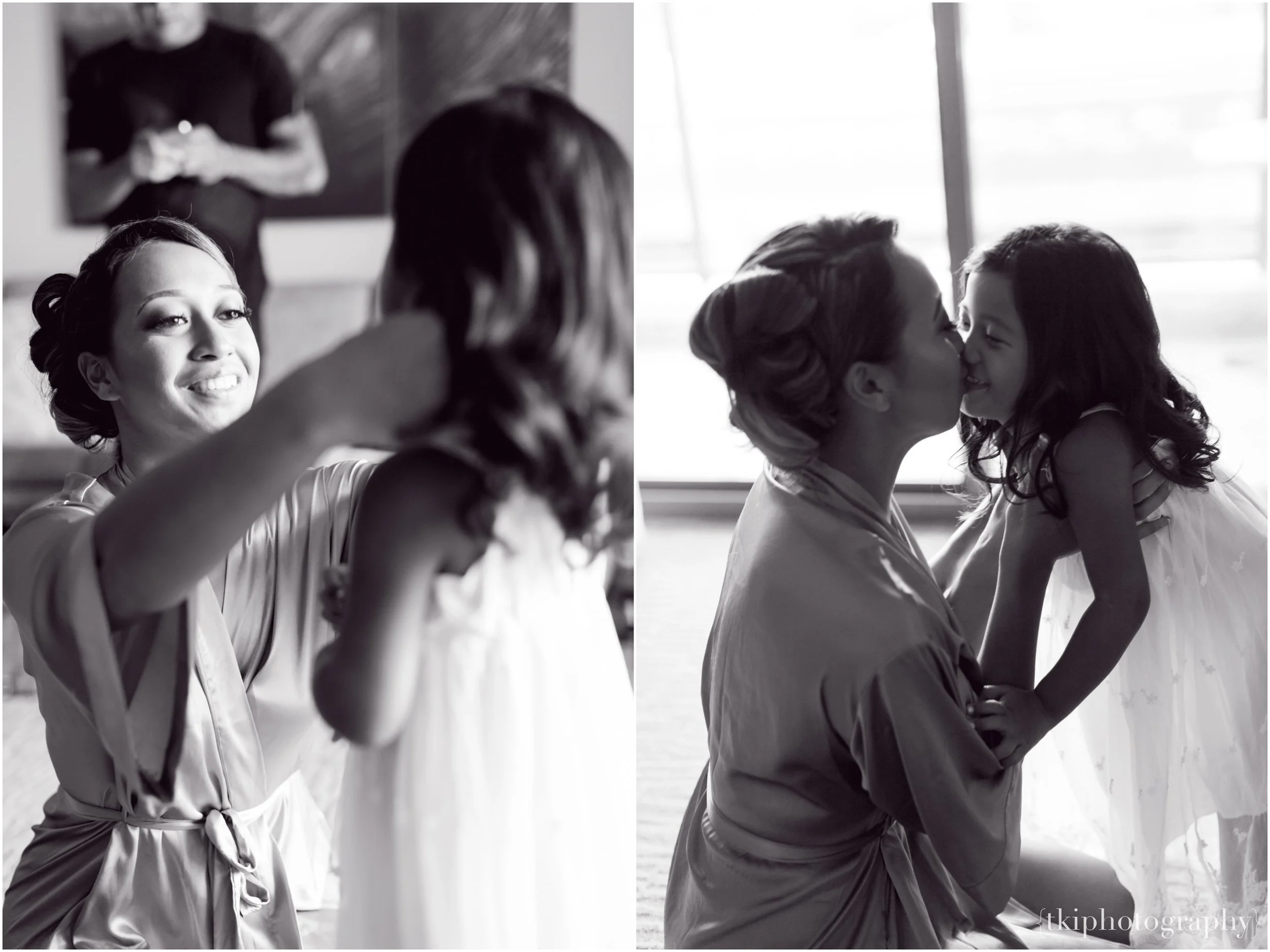 A Bride and Her Daughter