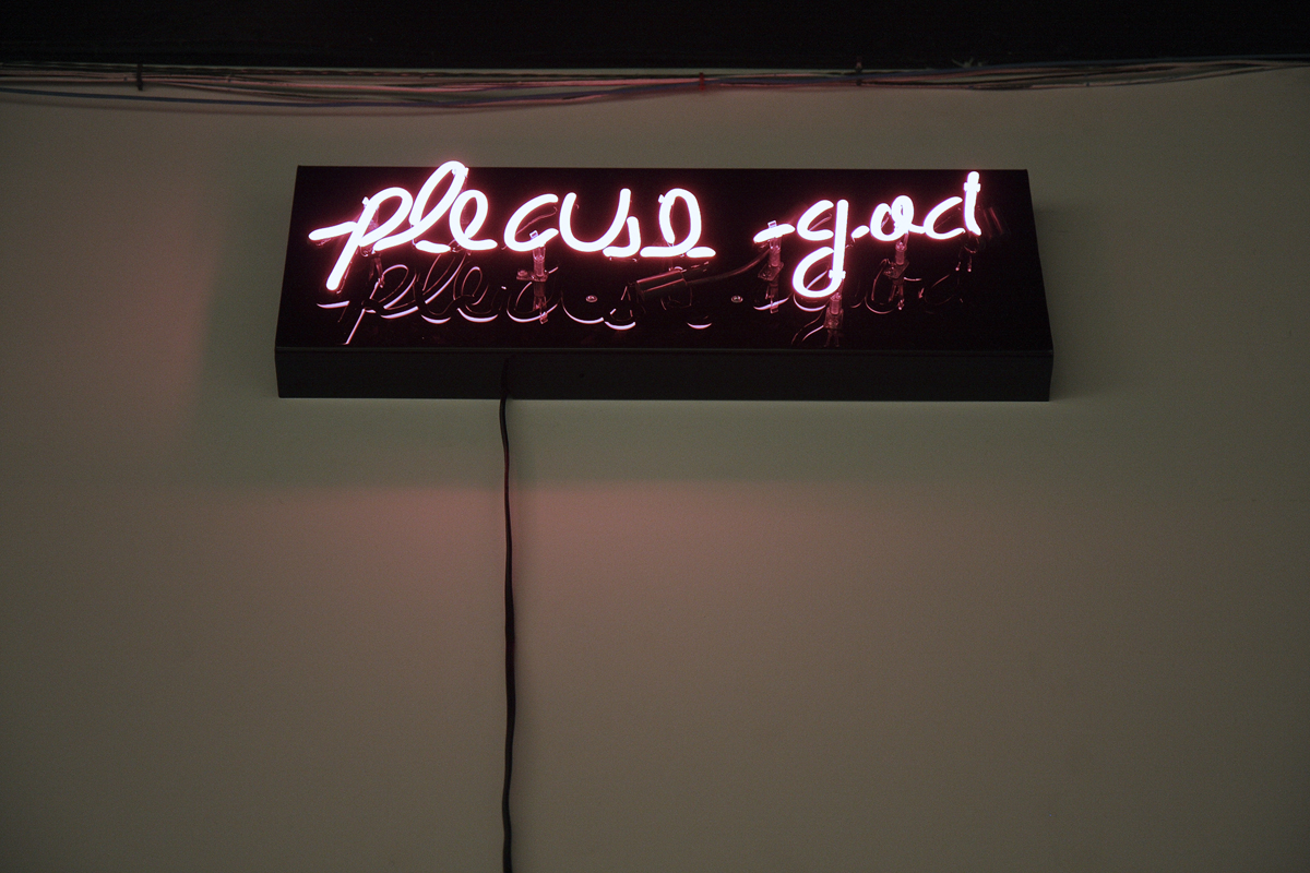    please god    Neon   15’ x 2’8” x 5”   2010  (3 of 3) 