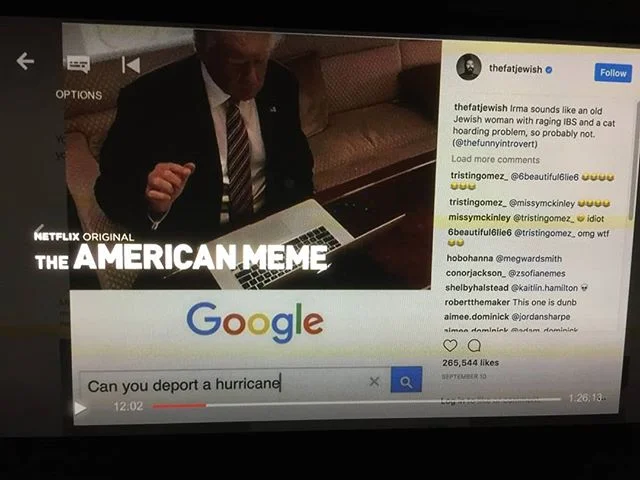 Netflix has made a doco about the fat jew stealing my memes lol