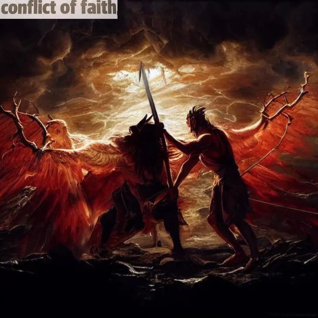 Death Metal. What do you get when you put two fundamentalist Christians and two devout Satanists in the same band? Conflict of Faith, baby! These dudes absolutely HATE each other. And you can hear it. Is that just a cymbal crash, or the drummer smash