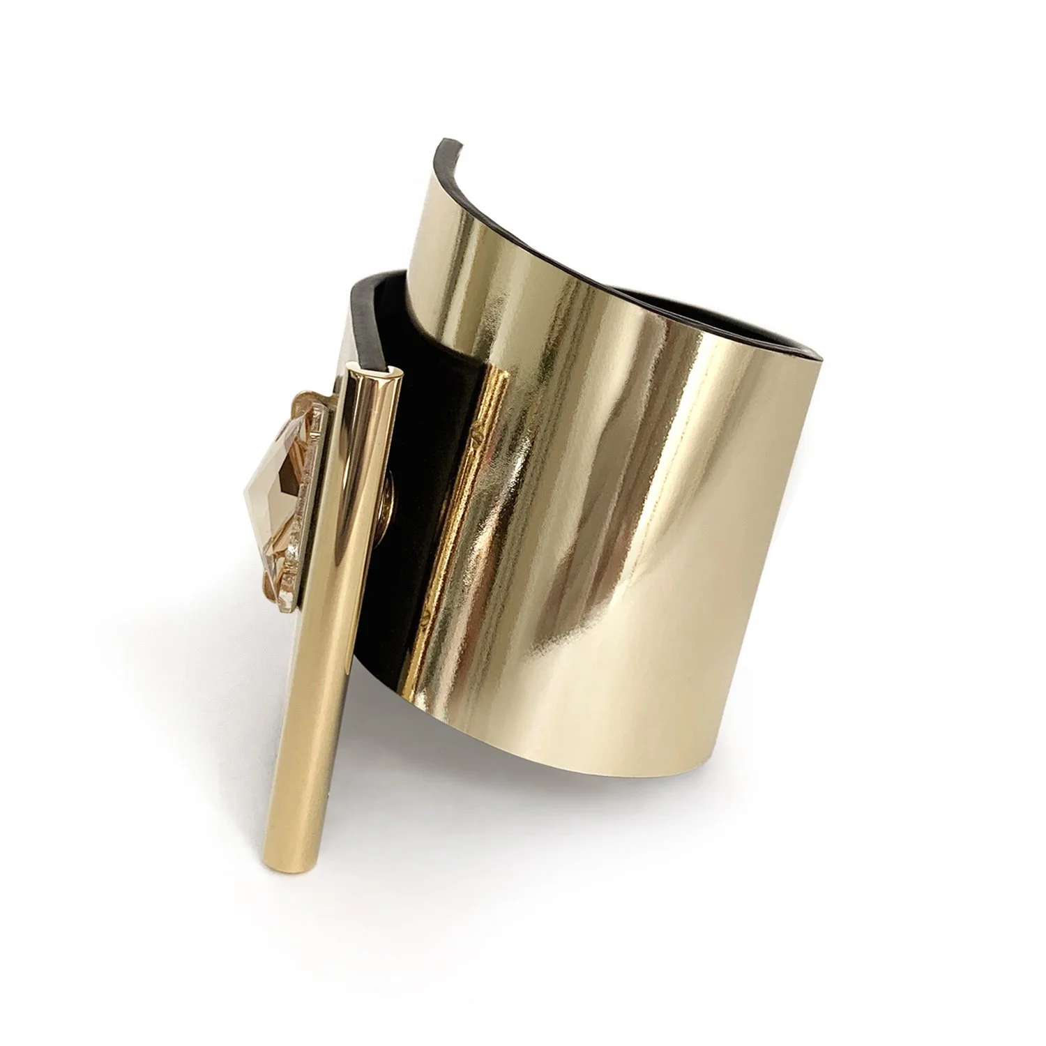 katherine riardant-versa cuff-mirror gold leather-crystal-front-1500x1500-1.jpg